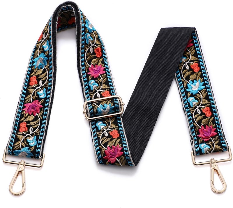 S-Jacorry Purse Strap Replacement Crossbody Wide Shoulder Strap Adjustable Canvas Straps Handbag Strap Replacement Belts - Image 2